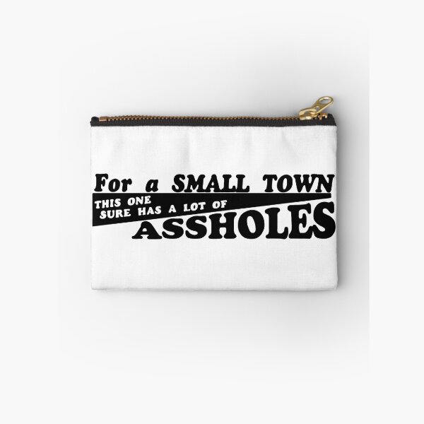 Item preview, For A Small Town... (BLACK) designed and sold by DiscoVolante.