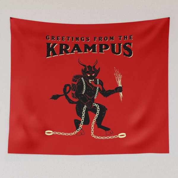Item preview, Greetings from the Krampus designed and sold by strangeology.