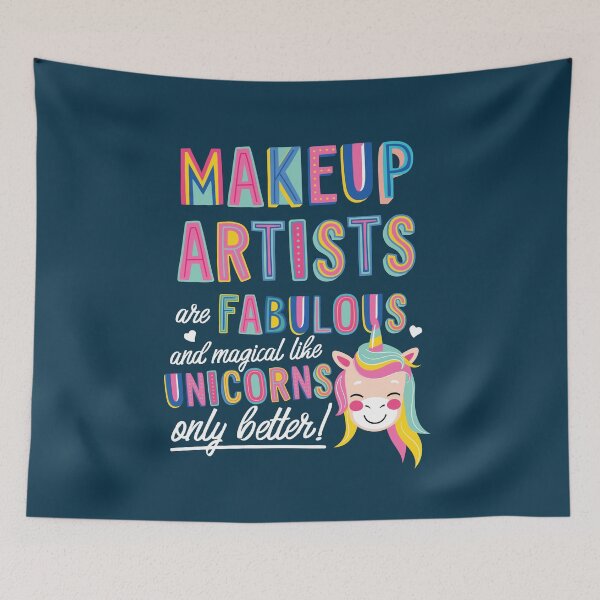 Item preview, Makeup Artists are like Unicorns Gift Idea designed and sold by betternotes.
