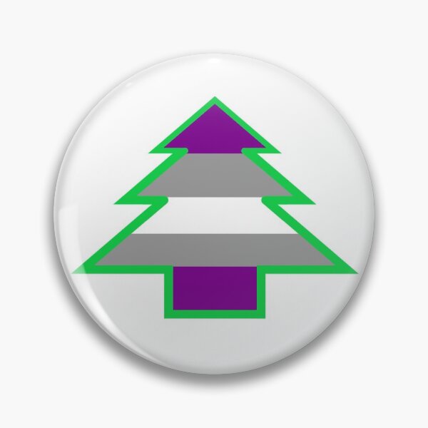 Artikelvorschau, Graysexual Pride: Weihnachtsbaum entworfen und verkauft von DisneyFanatic23.