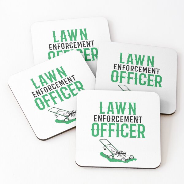 Item preview, Lawn Enforcement Officer designed and sold by TeesYouWant.