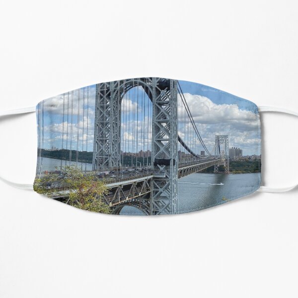 George Washington Bridge Flat Mask
