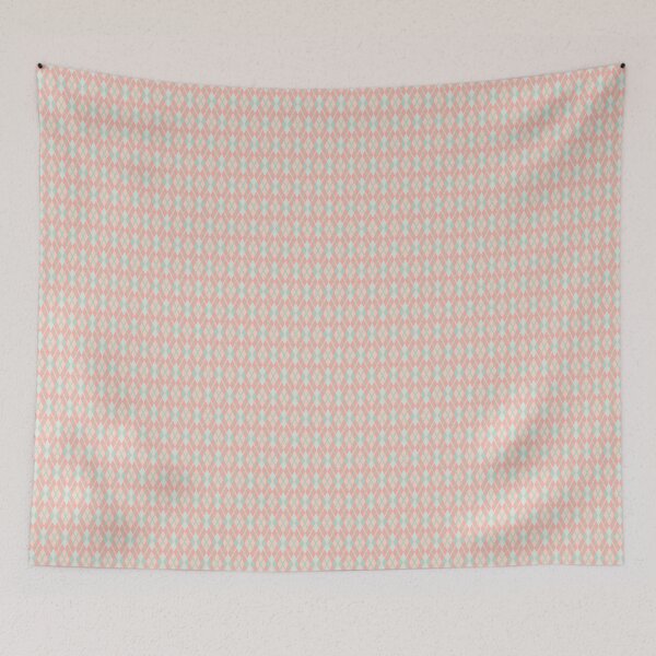 Item preview, Peach Argyle designed and sold by Undercovercafe.