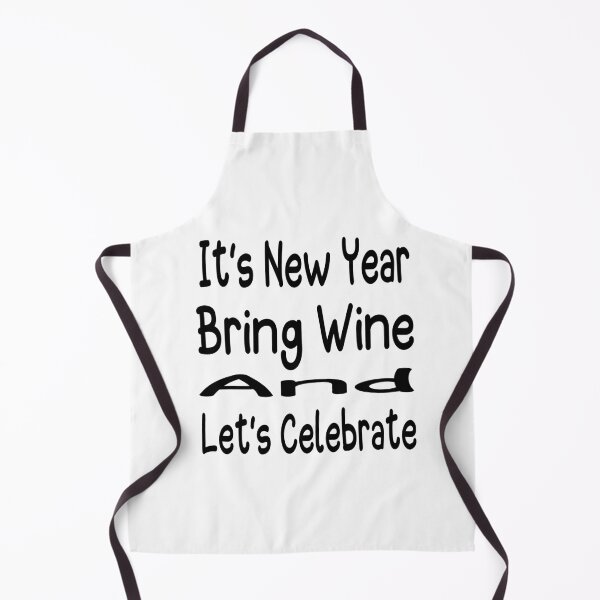Item preview, Its new year bring wine and lets celebrate designed and sold by ibrastore.