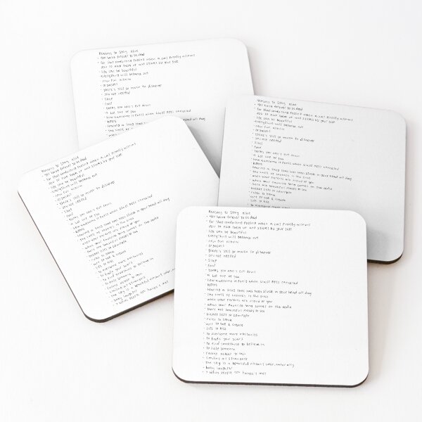 Item preview, Matthew Gray Gubler List of Reasons to Live designed and sold by emmy107.