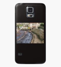 Road repairs. Lyme Regis. Dorset UK Case/Skin for Samsung Galaxy
