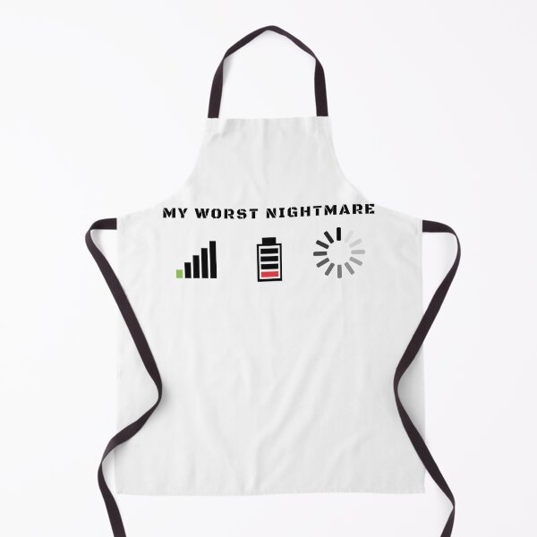 Item preview, My Worst Nightmare Low Wifi, Low Battery, Not Loading Funny Gamer Videogames designed and sold by Trankix.