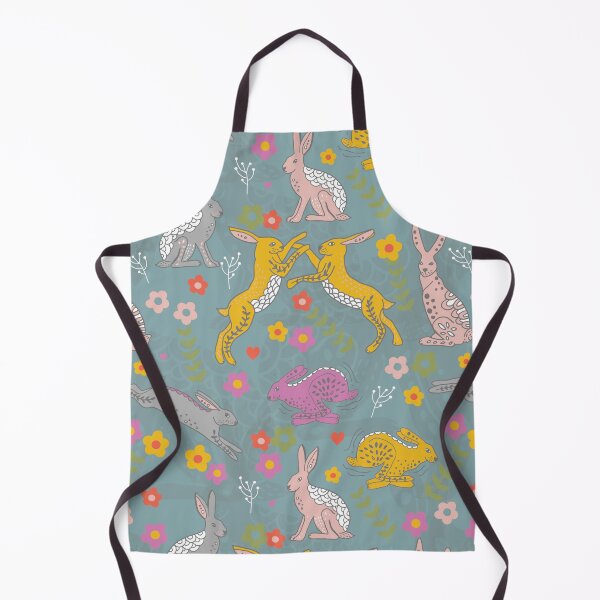 Item preview, Blue March Hares designed and sold by Claire Wall Designs.