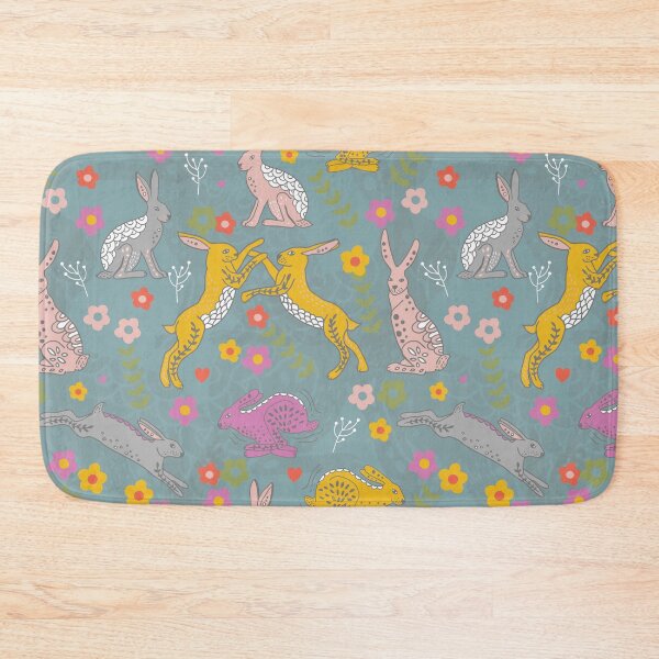 Item preview, Blue March Hares  designed and sold by Claire Wall Designs.