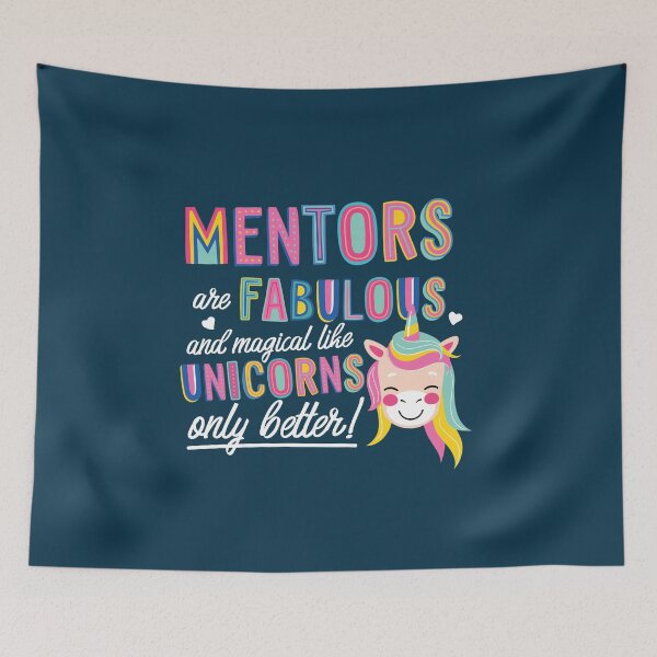Item preview, Mentors are like Unicorns Gift Idea designed and sold by betternotes.