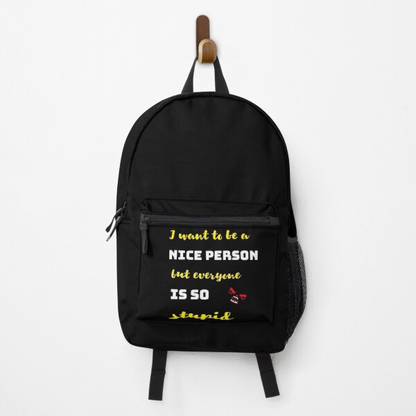 Item preview, I'd like to be a nice person, but they're all so stupid. designed and sold by Bodino.