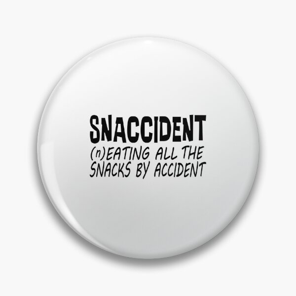 Item preview, Snaccident Essential Food Classic Sticker And Shirt Design designed and sold by Glike.