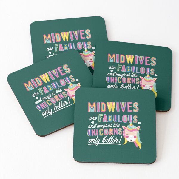Item preview, Midwives are like Unicorns Gift Idea designed and sold by betternotes.
