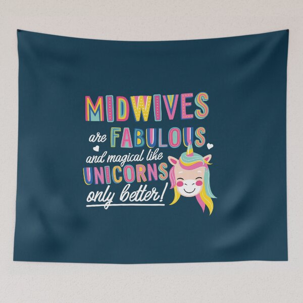 Item preview, Midwives are like Unicorns Gift Idea designed and sold by betternotes.