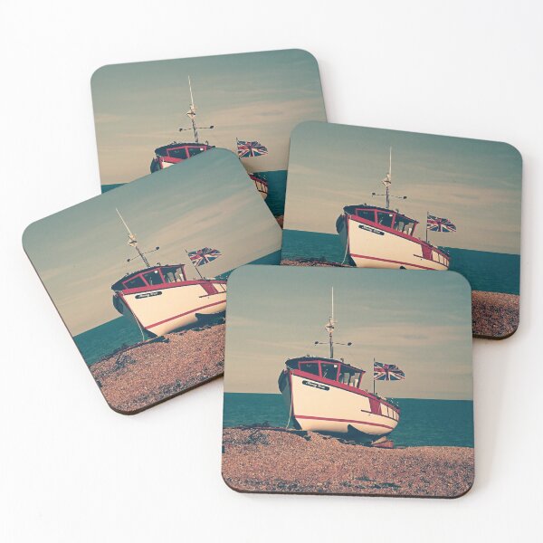 Item preview, Fishing Boat Resting On The Beach designed and sold by Fearless-Fox.