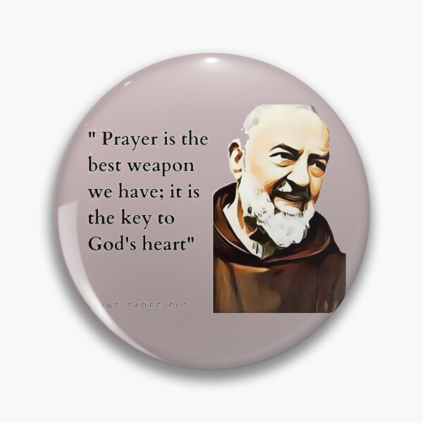 Item preview, Padre Pio praying is the best weapon designed and sold by Enriquegl.