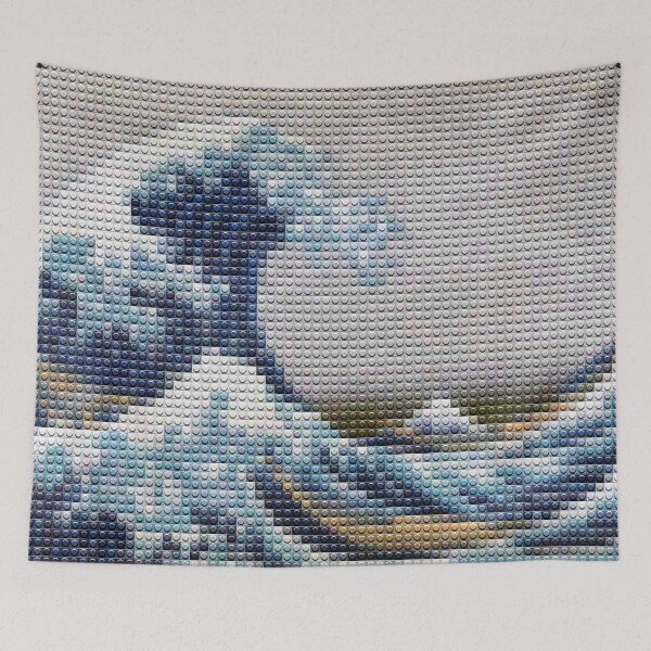 Item preview, Great Wave off Kanagawa Play Bricks [Roufxis-Rb] designed and sold by RoufXis.