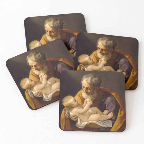 Item preview, Guido Reni, Saint Joseph and the Christ Child,1640,  AR OPTION AVAILABLE! designed and sold by The-Art-Alive.