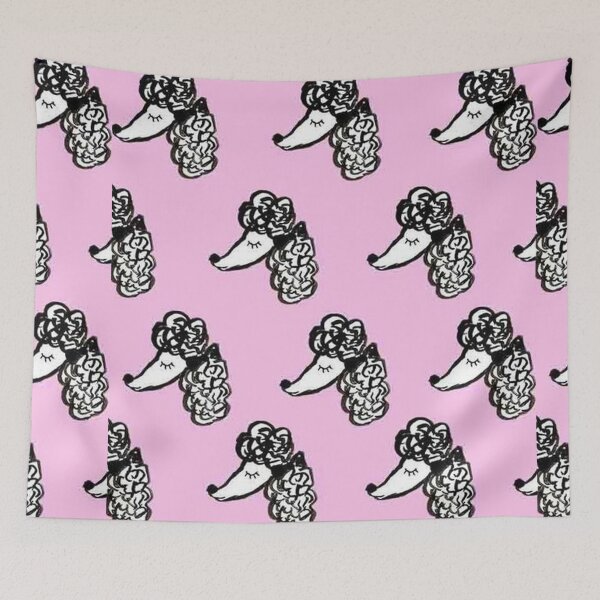 Item preview, Poodle cute pet dog dos pets puppy sweet art pink designed and sold by Coolstuff4you71.