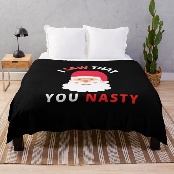 Item preview, I saw that you nasty santa designed and sold by Aesthynova.
