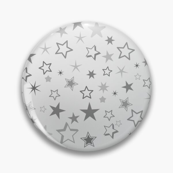 Item preview, Mini patrón de estrellas blancas y negras designed and sold by FickleMuse.