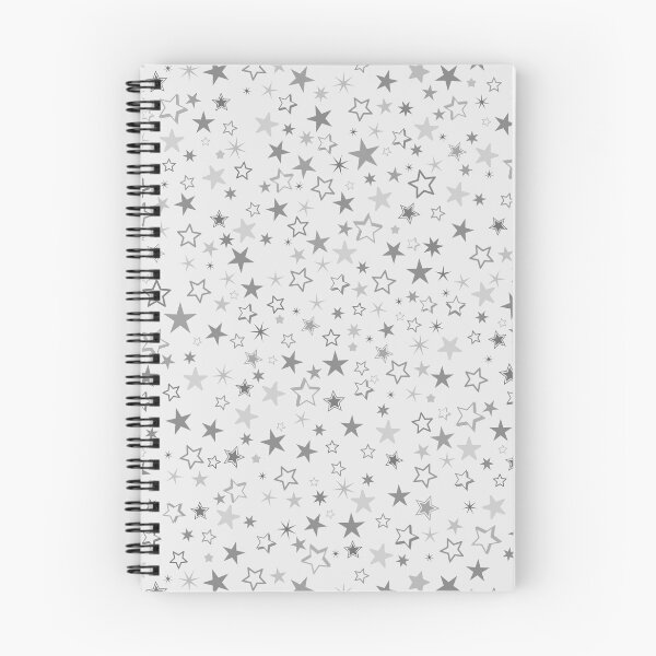 Item preview, Mini White and Black Stars Pattern  designed and sold by FickleMuse.