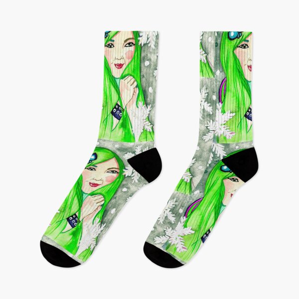 Item preview, Green Hair Day  designed and sold by Niina  Niskanen.