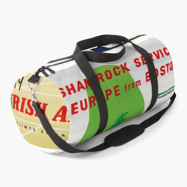 Item preview, retro FLY IRISH AIR LINES   SHAMROCK SERVICE TO EUROPE FROM BOSTON designed and sold by plakati.