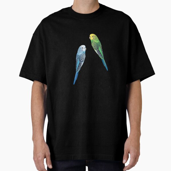 Item preview, Clingy budgie duo! designed and sold by KeesKiwi.