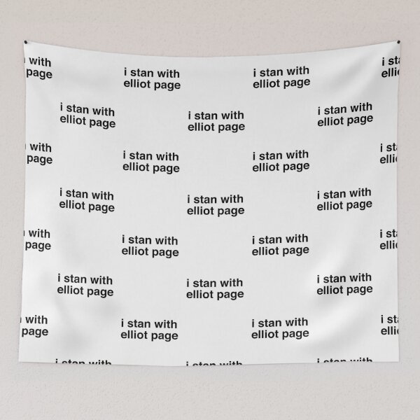 Item preview, I stand with Elliot Page  designed and sold by art-fox.