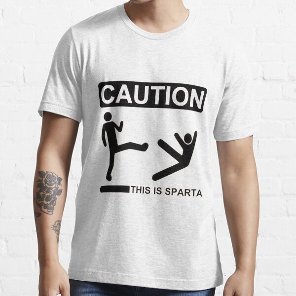 Spartans Caution this is spartan' Baby Organic T-Shirt