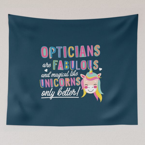 Item preview, Opticians are like Unicorns Gift Idea designed and sold by betternotes.