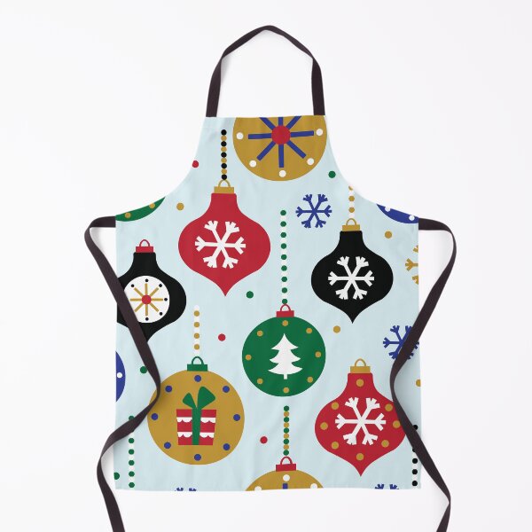 Item preview, Christmas Ornament Pattern (Blue) designed and sold by HeraAndKosmos.