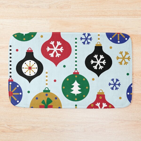 Item preview, Christmas Ornament Pattern (Blue) designed and sold by HeraAndKosmos.
