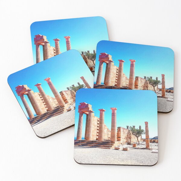 Item preview, Greece Acropolis, Rhodes, Bright Summer Classic Photography - Travel Vintage Classic Retro Art designed and sold by Medic89.