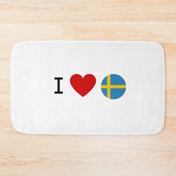Item preview,  I love the Sweden designed and sold by Yasdey Rojas.