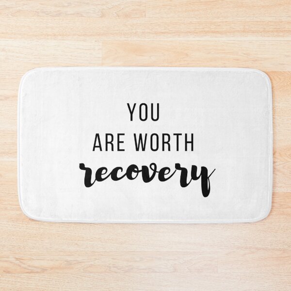 Item preview, You Are Worth Recovery - Black designed and sold by jshujules.