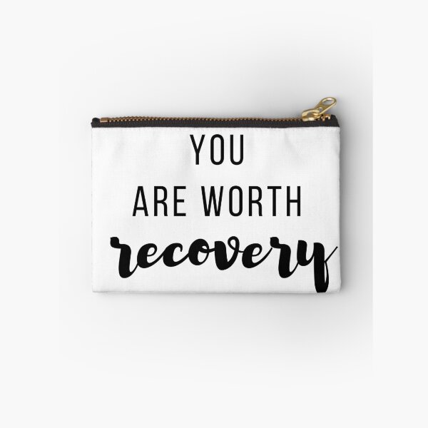 Item preview, You Are Worth Recovery - Black designed and sold by jshujules.