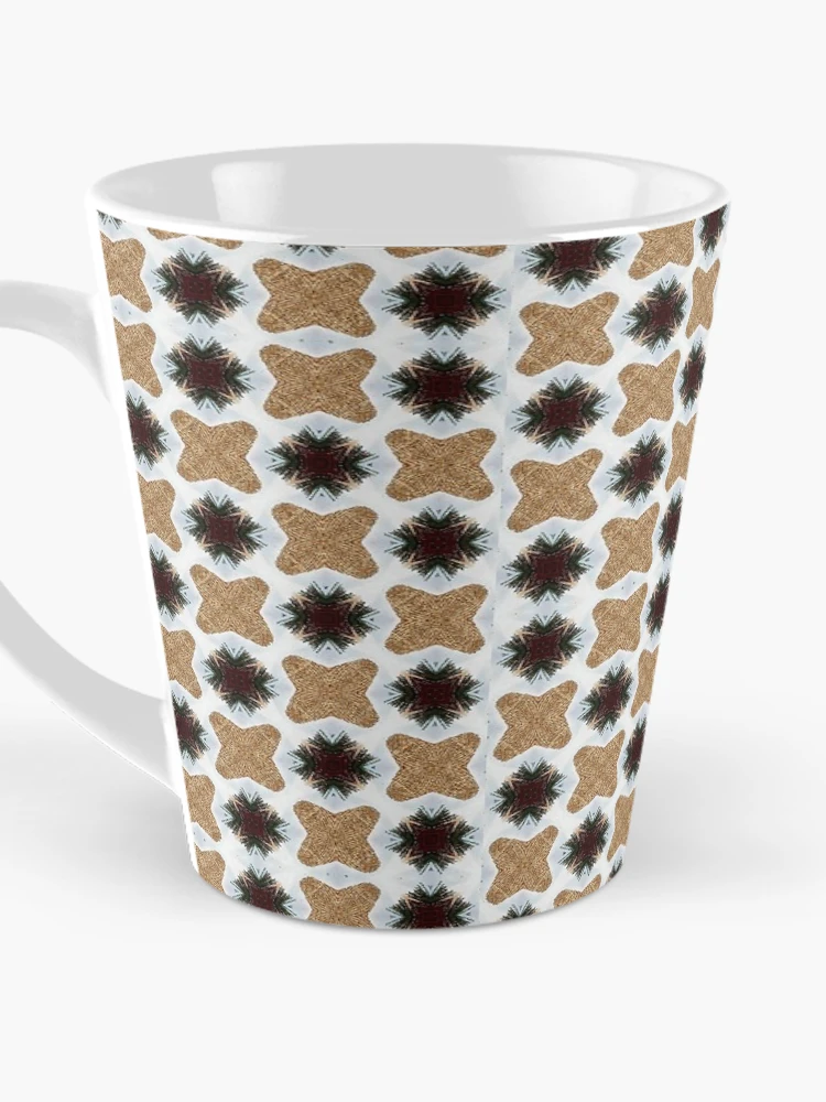 Thumbnail 3 of 4, Coffee Mug, Brown Stars Pattern designed and sold by PrimeScripts.
