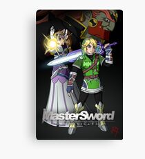 MasterSword Chronicles - Zelda/Xenoblade Crossover Canvas Print