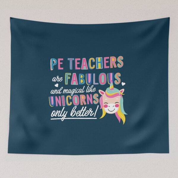 Item preview, PE Teachers are like Unicorns Gift Idea designed and sold by betternotes.
