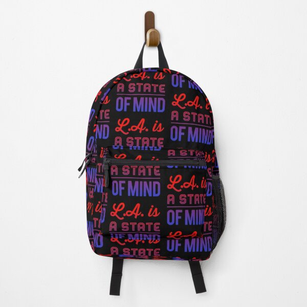 Item preview, L.A. Is A State Of Mind, Red Blue Gradient designed and sold by WhimsicaliTee.