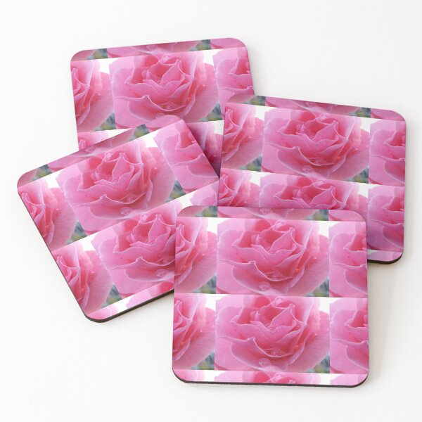 Item preview, Pink Rose With Rain Drops designed and sold by Moka898.