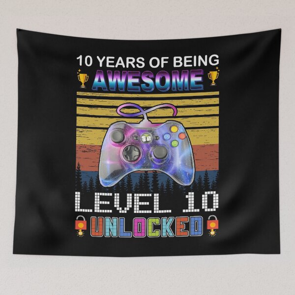 Item preview, 10 Years Old – Level up designed and sold by SergeantSwagger.