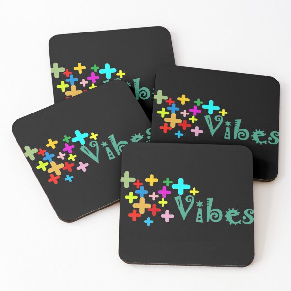 Item preview, Positive vibes colorful gift for mother father kid  designed and sold by yasmh.