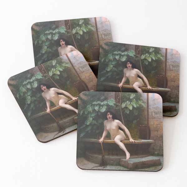 Item preview, Jean-Léon Gérôme, Truth Coming Out of Her Well to Shame Mankind,1896 designed and sold by The-Art-Alive.