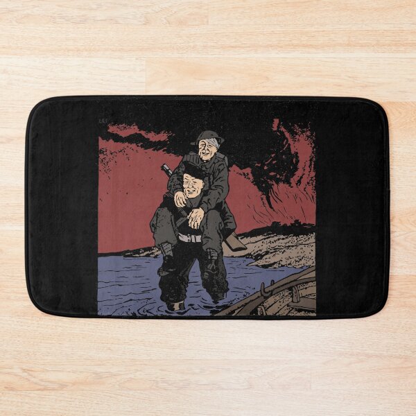 Item preview, Old Vintage World War II Poster This Way Chum Colorized designed and sold by artado.