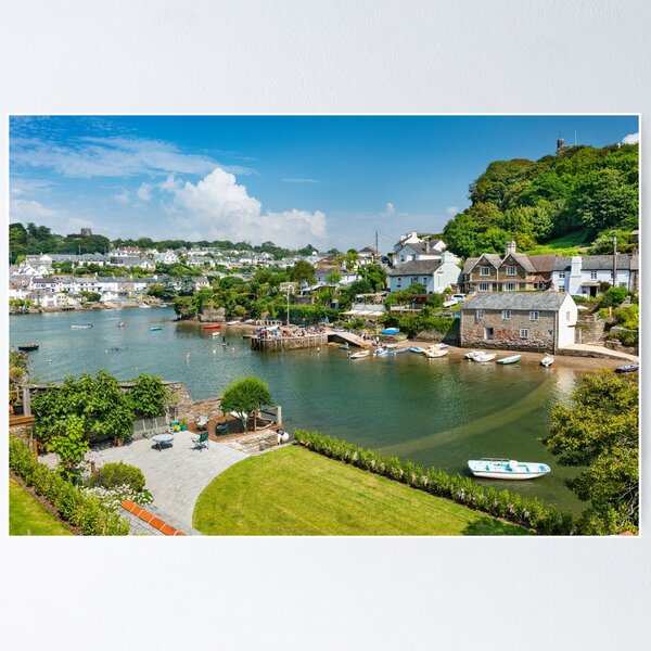 Item preview, Noss Mayo, with Newton Ferrers beyond, South Hams, Devon designed and sold by Justin Foulkes.