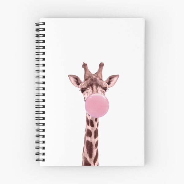 Item preview, Giraffe Blowing Pink Bubblegum designed and sold by ardasen.