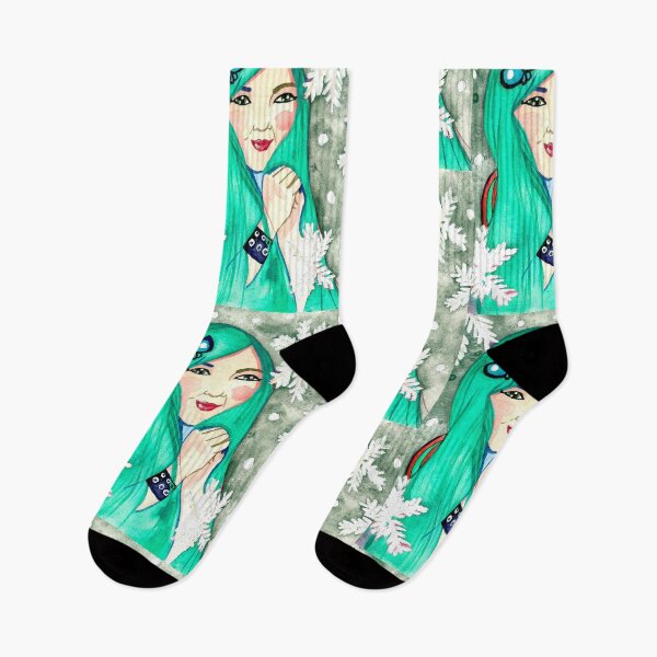 Item preview, Mint Green Hair Day  designed and sold by Niina  Niskanen.